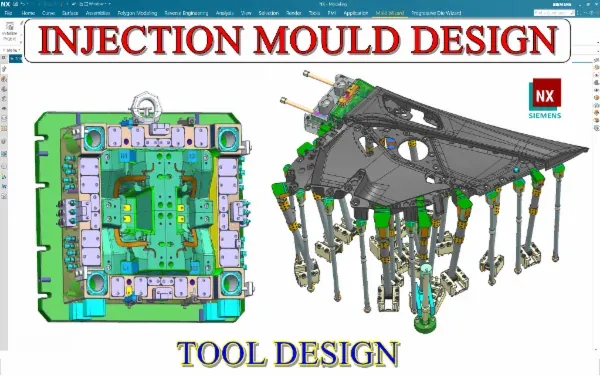 Plastic Injection Mould Design (NX CAD)