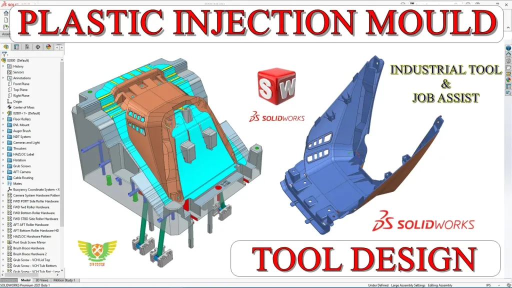 Plastic Mould Design in SolidWorks: A Practical Path for Beginners